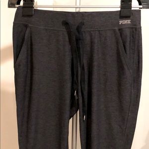 Victoria secret pink joggers for yoga